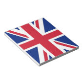 Blocnote met vlag van het Verenigd Koninkrijk (Schuin)
