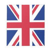 Blocnote met vlag van het Verenigd Koninkrijk (Voorkant)