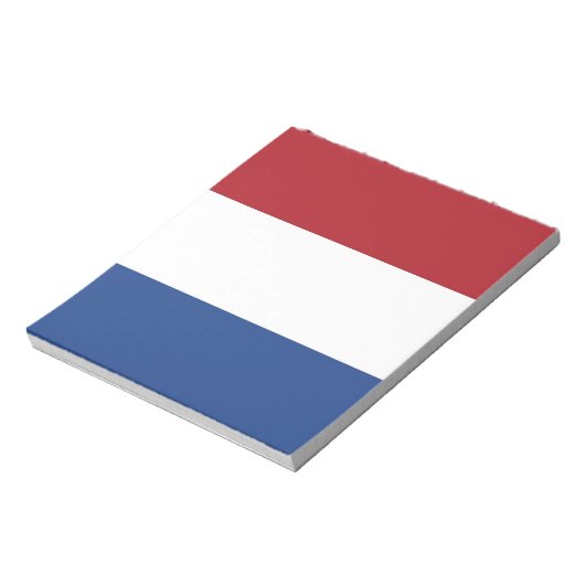 Blocnote met vlag van Nederland (Linkerzijde)