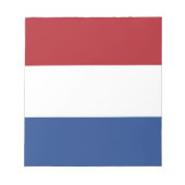 Blocnote met vlag van Nederland (Voorkant)