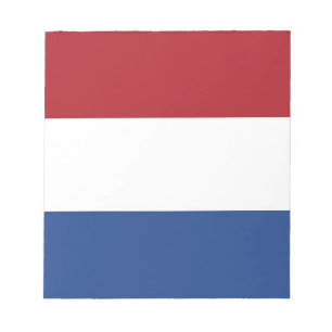 Blocnote met vlag van Nederland
