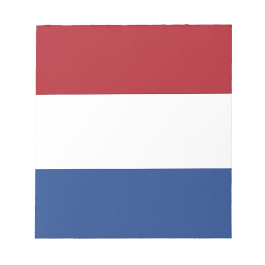 Blocnote met vlag van Nederland (Voorkant)