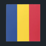 Blocnote met vlag van Roemenië<br><div class="desc">Geweldige Blocnote met vlag van Roemenië. Dit product is aanpasbaar.</div>