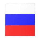 Blocnote met vlag van Rusland (Voorkant)