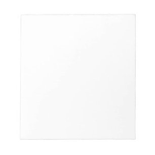 Blocnote met witte achtergrond
