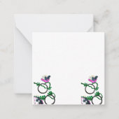 blocnote notitiekaartje (Voorkant)