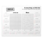 Blocnote Planner 2014 (Voorkant)