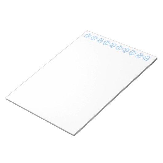 Blocnote Snowflakes (Schuin)