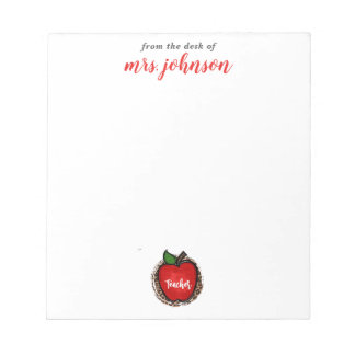 Blocnote voor leraren