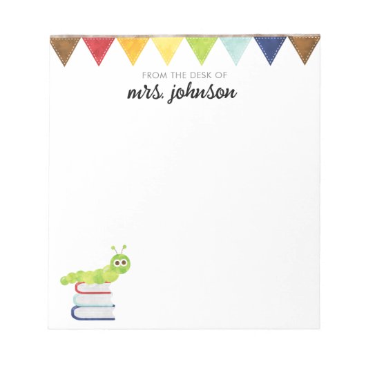 Blocnote voor leraren (Voorkant)