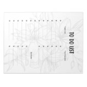 Blocnote voor taaklijst (Voorkant)