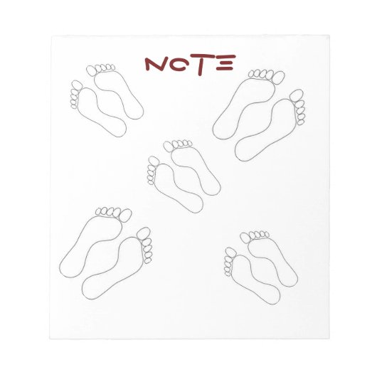 Blocnote voor voetnoten (Voorkant)