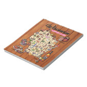 Blocnote — Wisconsin Supper Club Map (Linkerzijde)