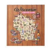 Blocnote — Wisconsin Supper Club Map (Voorkant)