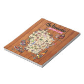 Blocnote — Wisconsin Supper Club Map (Linkerzijde)