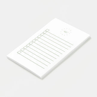 Bloco CheckList Time To Move Post-it® Notes