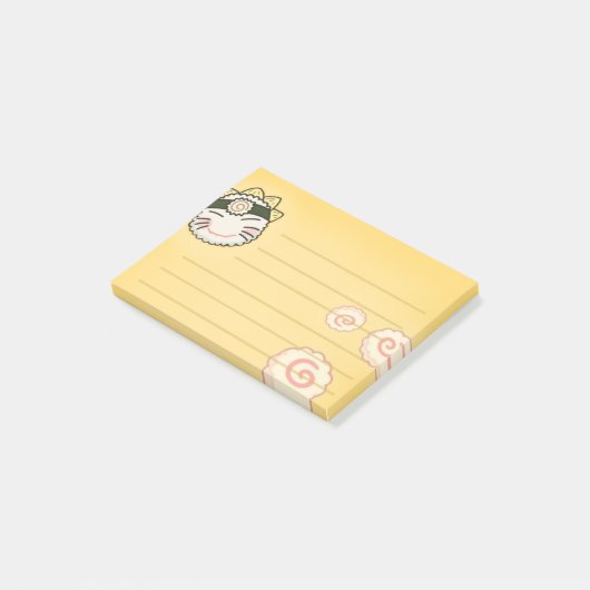 Bloco de notas Post-it do Naruto  Post-it® Notes (Schuin)