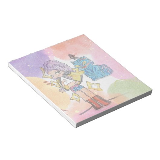 Bloco de notas Rumi e  Notitieblok (Schuin)