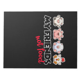 Bloco de notas vegan notitieblok