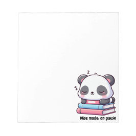 Blocs de Notas Panda Durmiendo Notitieblok
