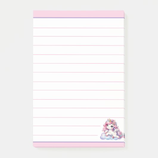 Blocs de Notas Unicornio Post-it® Notes (Voorkant)