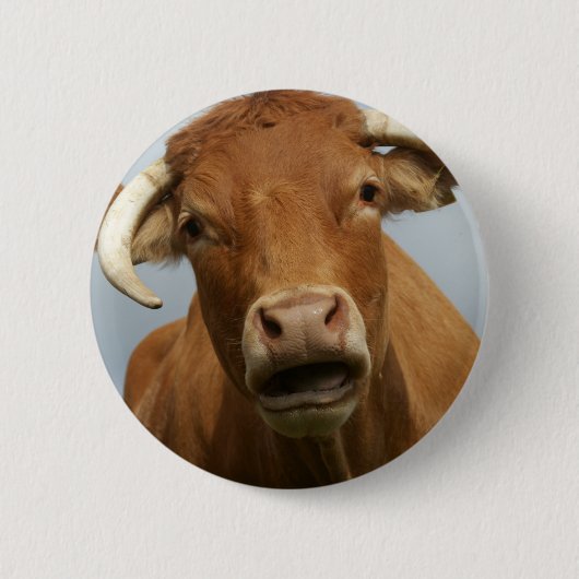 blöde kuh ronde button 5,7 cm (Voorkant)