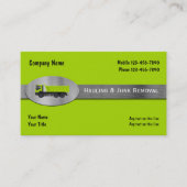 Blode moderne Visitekaartjes verwijderen van brokk (Voorkant)