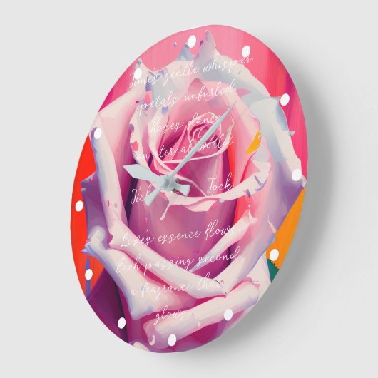 Blode roze roze roze roze in bloem gedicht Bohemia Grote Klok (Hoek)