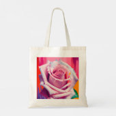 Blode roze roze roze roze in bloem gedicht Bohemia Tote Bag (Achterkant)