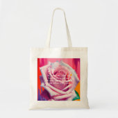 Blode roze roze roze roze in bloem gedicht Bohemia Tote Bag (Voorkant)