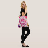 Blode roze roze roze roze in bloem gedicht Bohemia Tote Bag (Op model)
