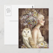 Blodeuwd in Bloom Briefkaart (Voorkant / Achterkant)