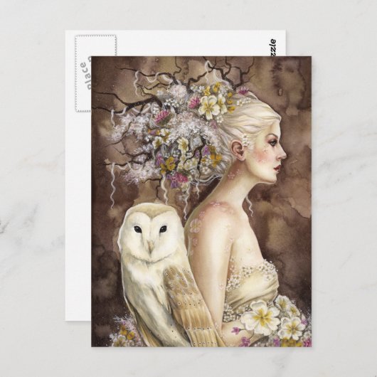 Blodeuwd in Bloom Briefkaart (Voorkant / Achterkant)