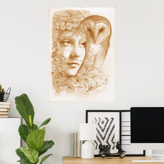 Blodeuwedd Poster (Thuiskantoor)