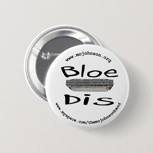 Bloe Dis Button (Voorkant /achterkant)