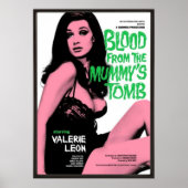 Bloed afkomstig van de Mummys Tomb Poster (Voorkant)