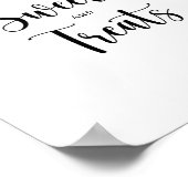 Bloed bij bijen - snoepjes en behandelde baby show poster (Hoek)