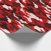 Bloed Black Camo Cadeaupapier (Hoek)