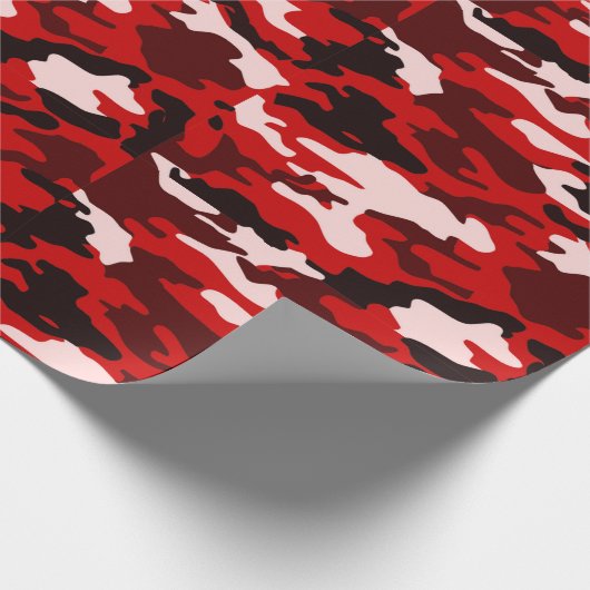 Bloed Black Camo Cadeaupapier (Hoek)