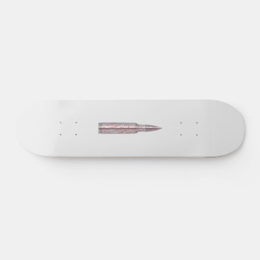 Bloed Bullet Persoonlijk Skateboard (Horizontaal)