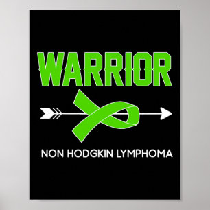 Bloed Cancer Awareness Outfit Non Hodgkin-lymfoom Poster