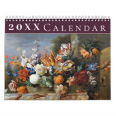 Bloed Collectie Peony Rozen Anemone Kalender (Hoes)