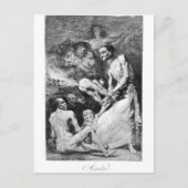 Bloed door Francisco Goya Briefkaart (Voorkant)