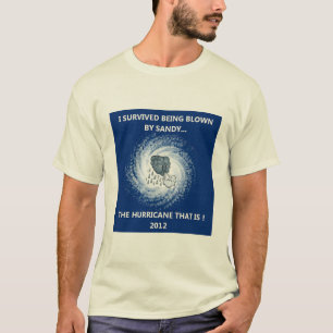 BLOED DOOR SANDY.......DE HURRICANE T-SHIRT