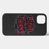 Bloed & Doorns Gotisch Design – Donker en Scherp Case-Mate iPhone Case (Achterkant (horizontaal))