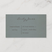 BLOED EN BELANGRIJK VOLDOENDE OM TE VRAGEN ONTVANG VISITEKAARTJE (Achterkant)