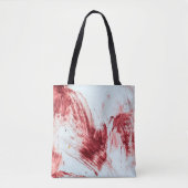 Bloed en bloedmerken in oude badkuipen. Halloween Tote Bag (Voorkant)