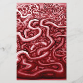 Bloed en darmen briefpapier (Voorkant)