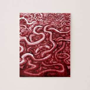 Bloed en darmen legpuzzel