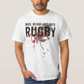 Bloed en darmen Rugby T-Shirt (Voorkant)